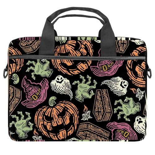 Sacoche ordinateur portable 13,3 pouces antichoc motif mystique zombie