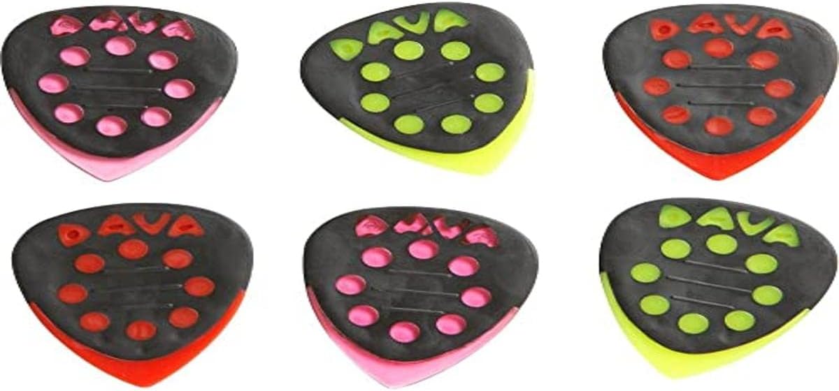 Dava Grip Tip Combo Medium 6-Pack Assorted Colors