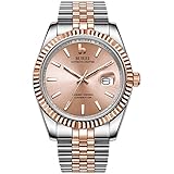 【Verpackung & Kundendienst】Diese Uhr ist in einer eleganten Schachtel verpackt und ist ein perfektes Geschenk für Ihren Vater, Ehemann, Freund und Geschäftspartner. 30 Tage Geld-zurück-Garantie, Lebensdauergarantie bei Qualitätsprobleme, Bei Problemen zögern Sie nicht uns zu kontaktieren, Wir werden Ihnen innerhalb 24 Stunden helfen.