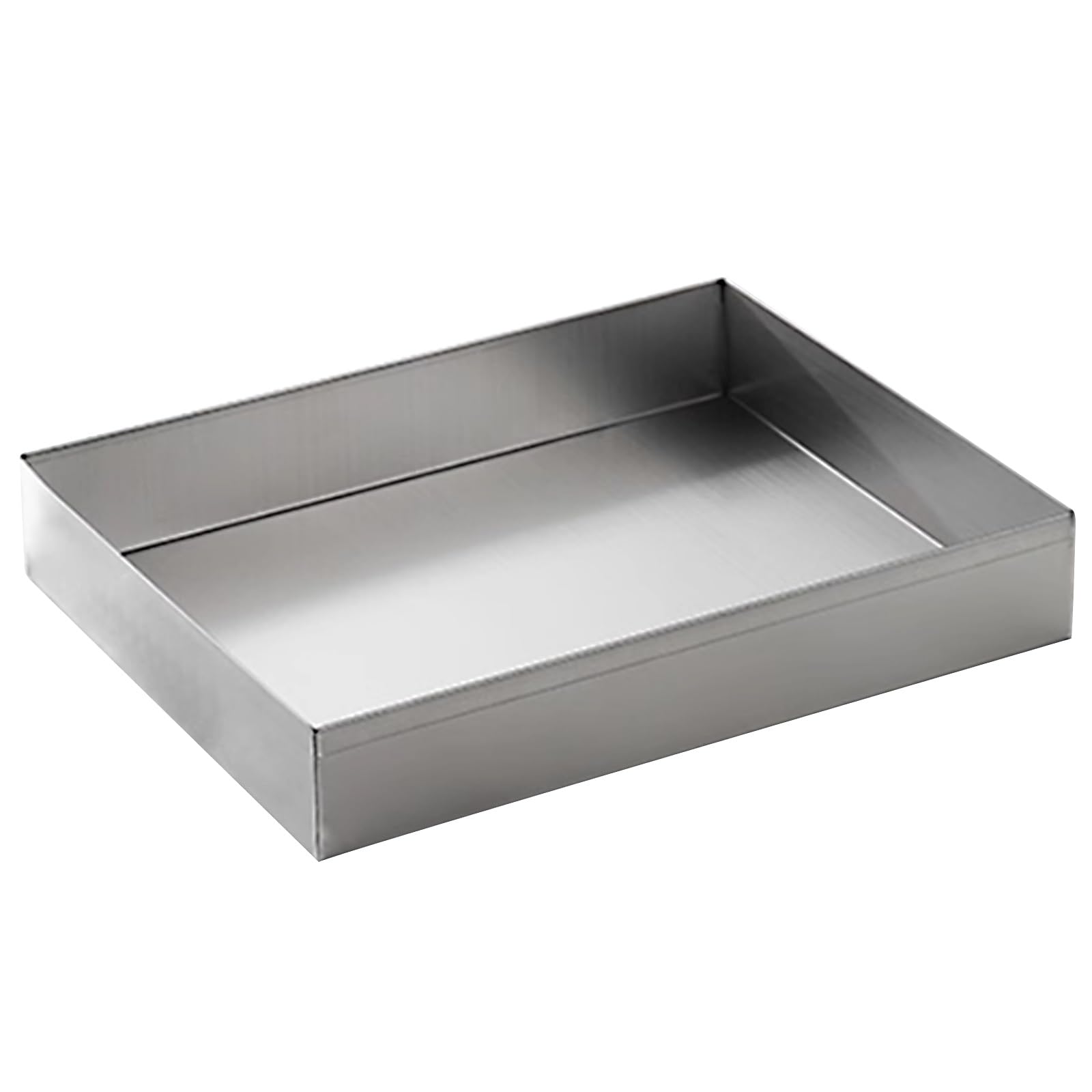 Bac Vidange Huile Moteur Grand Bac de Vidange en Acier Inoxydable Bac de Retention pour Lave-Vaisselle Grand Bac de Récupération d'huile(60x50cm/24x20in)