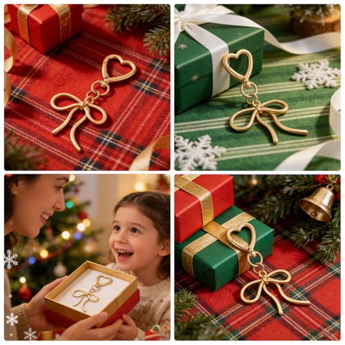 Rikhiua Cute Bow Keychain