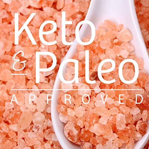 The Spice Lab Himalayan Salt - Coarse Xl Grinder With Refill (30 Oz) - Pink Himalayan Salt Is Nutrient And Mineral Dense For Health - Gourmet Pure Crystal Kosher & Natural Certified #TOP2