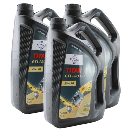 Fuchs 15 Litros TITAN GT1 PRO C-3 SAE 5W-30 (3 x 5L)