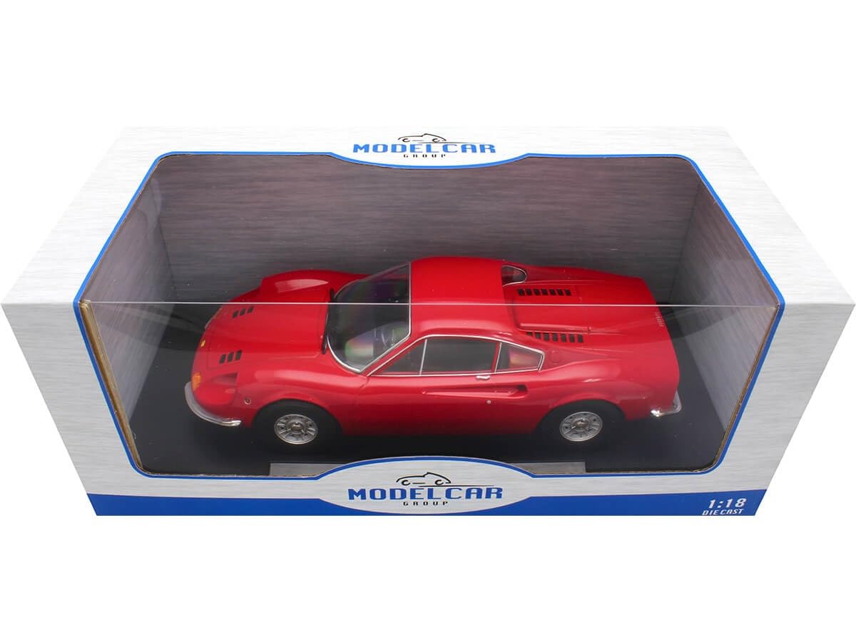 Fits Ferrari Dino 246 GT Rosso 1:18 MC Group 18359 : Amazon