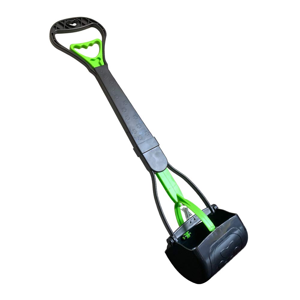 28" Large Pooper Scooper for Dogs, Heavy Duty Poop Scooper for Large Medium & Small Dog, Pet Dog Pooper Scooper for Grass & Gravel Pick Up