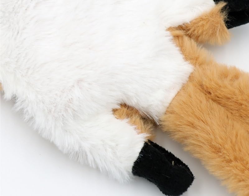 Plush Dog Toys, Cute Soft Dog Toy Squeaky Cuddly Soft Chew Dog Toys Chewing Teeth Interactive Dog Toy Plush Pet Toy for Small Medium Size Dogs