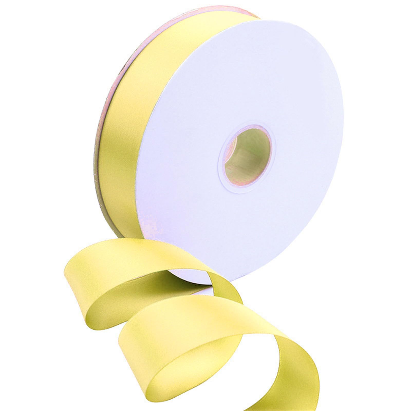 Buxuaaaa Stylish Polyester Ribbons Double Sided Ribbon for Wedding Christmas Decoration Wrapping Ribbon for Accessories Decorative Ribbons