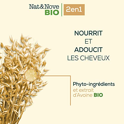 Kéranove 21036644 naturanove Organic Bio Nutrition Oatmeal Conditioner for Dry Hair 200ml, 200 ml (Pack of 1) - Image 3