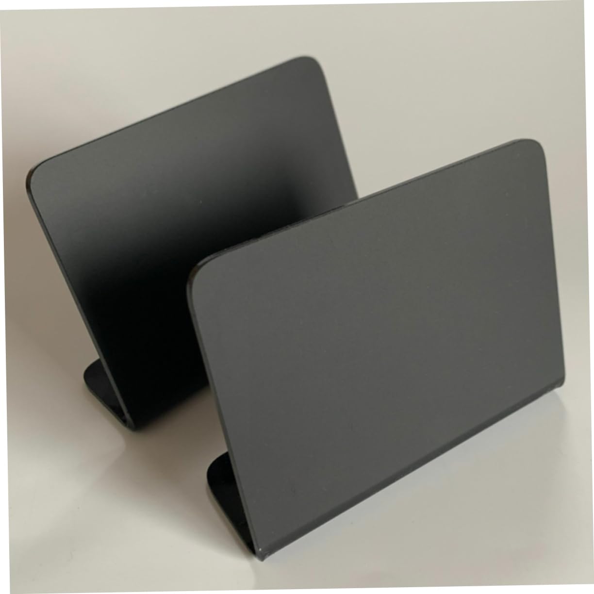 NUOBESTY 12stücke Acryl Tafel Desktop Kreidetafel Für Hochzeiten Und Partys Vielseitige Nachrichtentafeln Schwarz Für Beschriftungen Und Dekoration