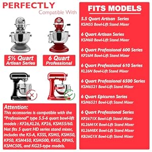 Stainlesssteelaccessoriesforkitchenaid556qtbowlliftstandmixerincludes6wirewhiskbeaterdoughhookdishwashersafeandheavydutyfitsforkp26kl26kb26ksm5560 Urban Country Home Decor Stainless steel accessories for kitchenaid 55 6 qt bowl lift stand mixer includes 6 wire whisk beater dough hook dishwasher safe and heavy duty fits for kp26 kl26 kb26 ksm5560 urban country home decor