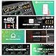 Audio Mixer M4 Channels 48V Studio Karaoke Protable BLuetooth Live DJ Console