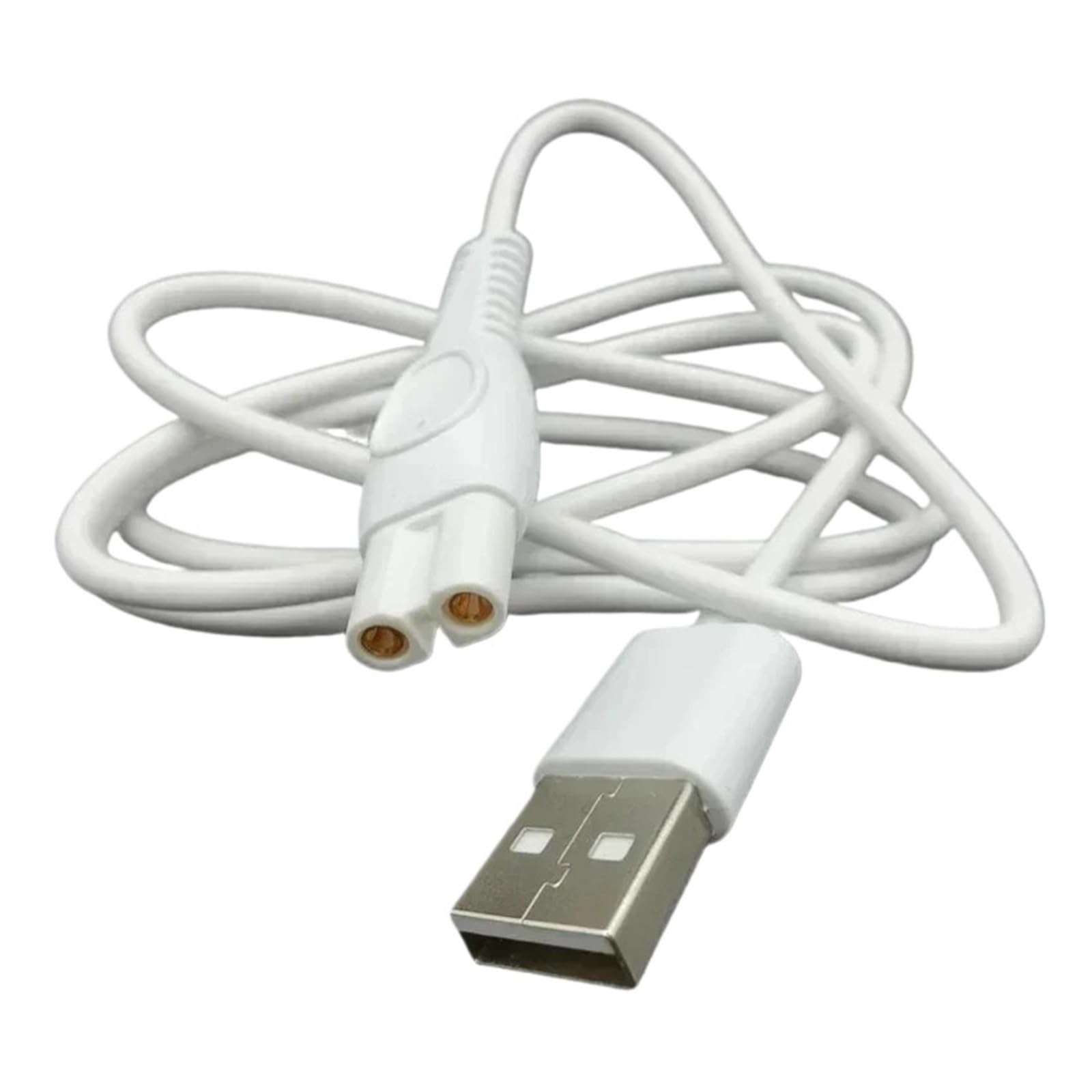 Cargador De Afeitadora Con Cable De Alimentación USB, Compatible Con Philips, BRL136 BRL146 BRL166.