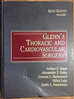 Glenn's Thoracic and Cardiovascular Surgery (Vol. 1 and 2) 0838531342 Book Cover