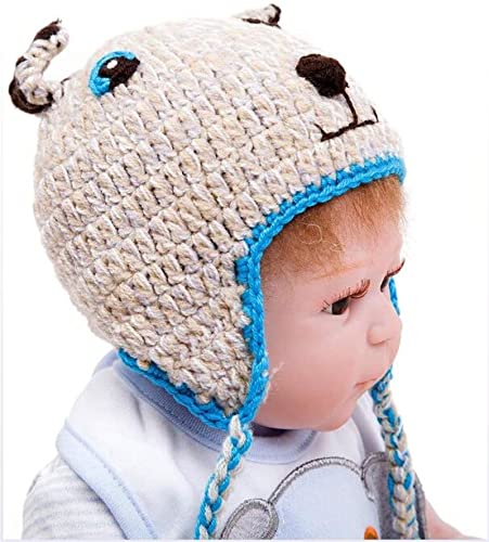 HOMONEY 20 Zoll 50 cm Reborn Baby Puppe Junge Ganzkörper Weiches Silikon Handgemachte Lebensechte Kleinkind Babys, Die Echtes Leben Aussehen Neugeborenes Kinderspielzeug Geburtstagsgeschenk – Bild 4