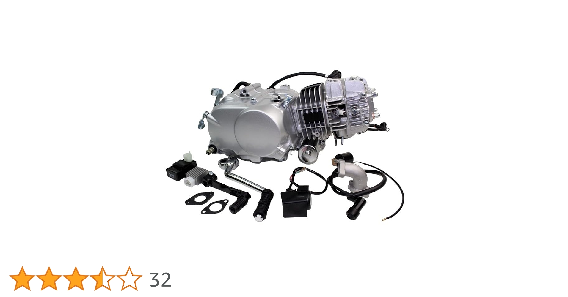 Amazon | ミニモト 125ccエンジン セル始動方式 2次側クラッチ