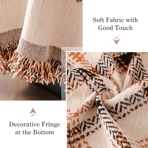 jianyana Sofa Covers Soft Durable Reversible Chenille Sofa Slipcover Couch Covers Modern Plaid Universal Furniture Protector for 1 2 3 4 Seater Sofa Loveseat L-shape Corner Futon Sofas - Image 2