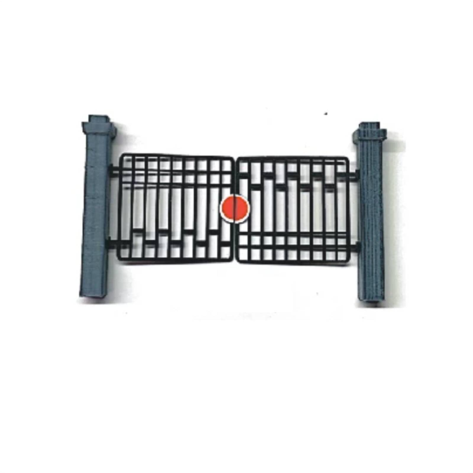 Authentic Looking Model Railway Gate Realistic Feature Train Depot Miniature Scene Prop Locomotive Yard Entrance for Railroad Modelers, Layout, S211A Ho Scale | Buildings, Tunnels &-image-37