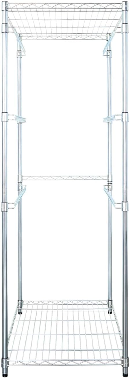 MonsterRAX 5-Tier Heavy Duty Garage Slide Rack for 27-Gallon Totes. Industrial metal organization, 250lb capacity, NSF Certified. (Bins not included) (Black)