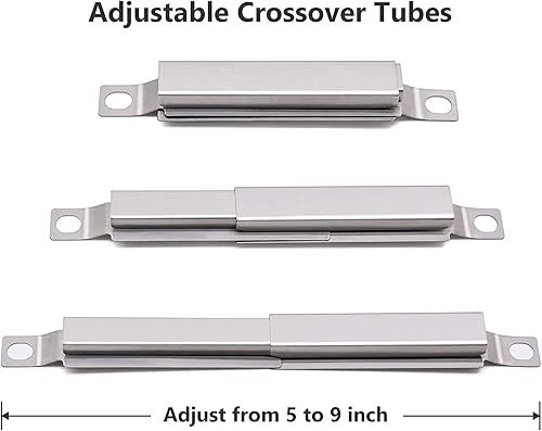 Miniatura 7 de Criditpid Piezas de repuesto para parrilla Charbroil Performance de 2 quemadores 463645015 463672416 463633316 463672419 463672016 parrilla de gas,