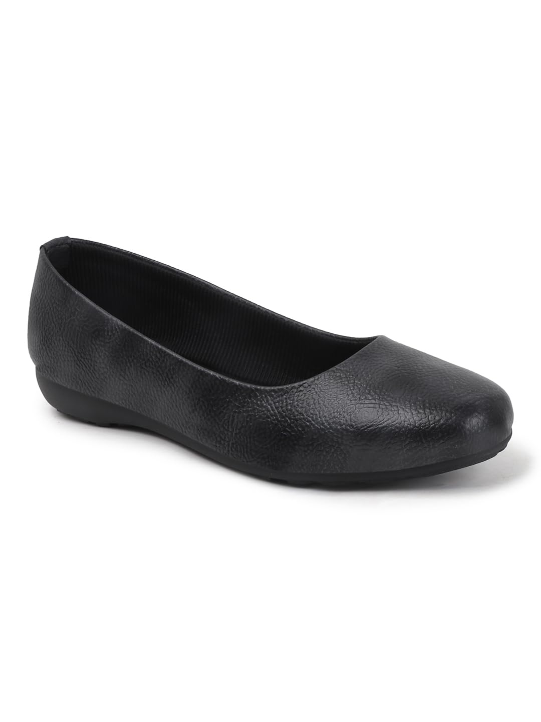 aroom Classic Textured Ballerina Flats for Women – Casual Comfort Footwear-picture-10