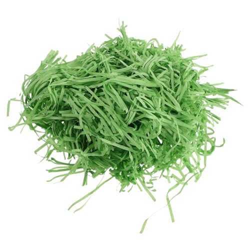 Papier déchiqueté vert VINTORKY anti-choc 1kg pour calage de boîte cadeau