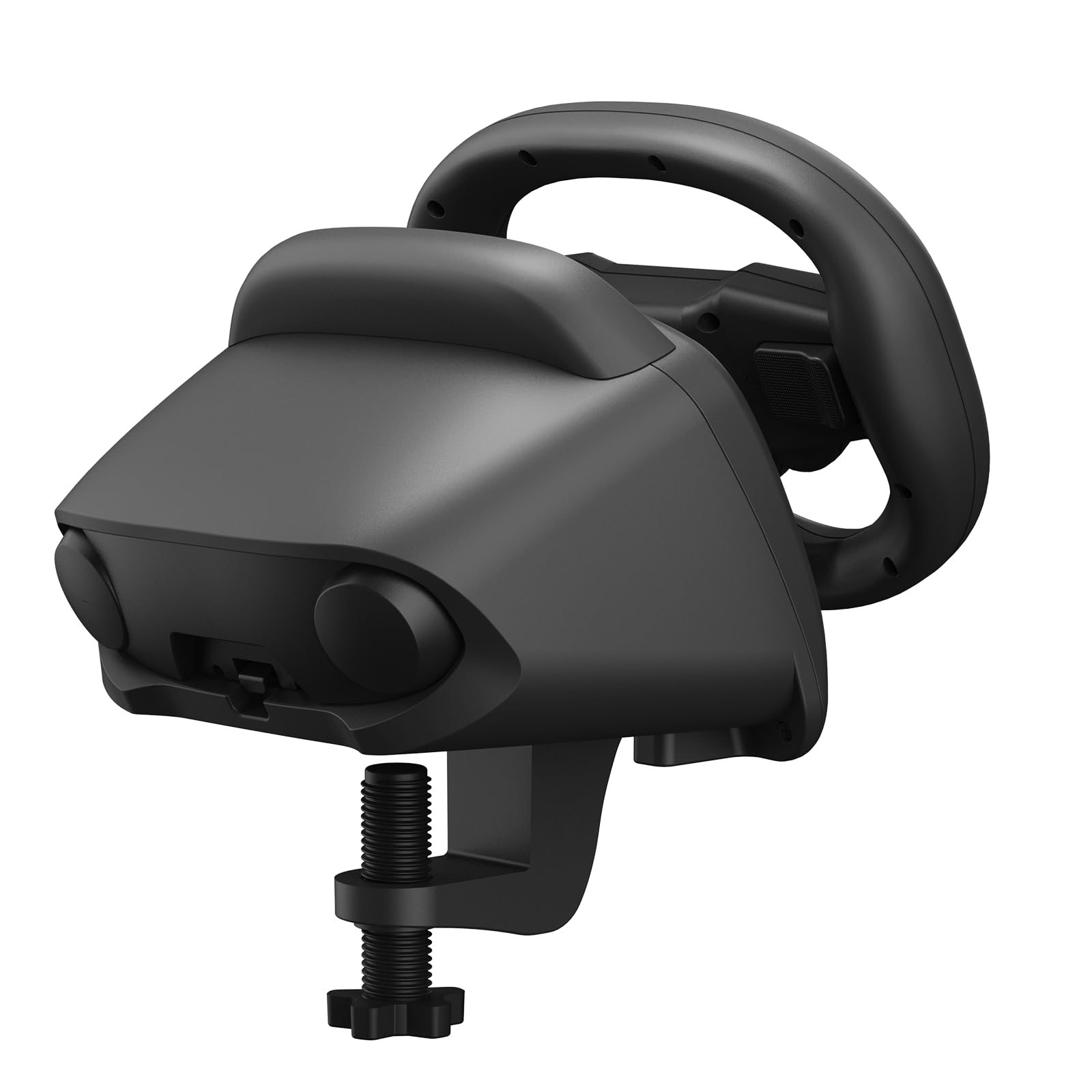 DOYO Drahtloses Gaming Lenkrad–Bluetooth 5.0-Rennlenkrad,270 Grad PC Lenkrad mit zwei Vibrationsmotoren für Switch (Mario Kart), PS4, PS3, PC, Android mit Reaktionsschnellen Pedalen