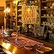 Hängelampe mit Batterie, Batteriebetriebene Lampe mit Fernbedienung, Pendelleuchte ohne Stromanschluss, Rattan Lampe, Boho Lampe für Patio, Garten, Wohnzimmer, Schlafzimmer