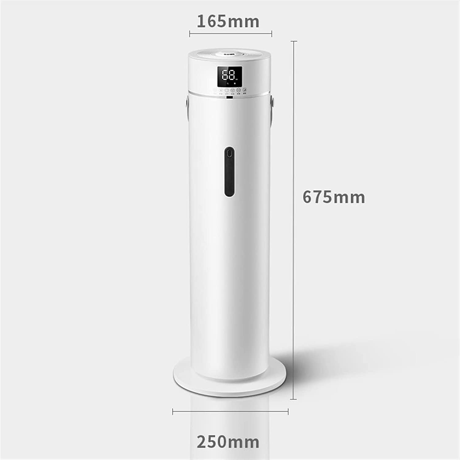 Humidificador ultrasónico de Torre para Toda la casa de 9 l, con 3 Niveles de Niebla, Temporizador, Control Remoto, para Dormitorio, Sala de Estar, bebés, niños, y(