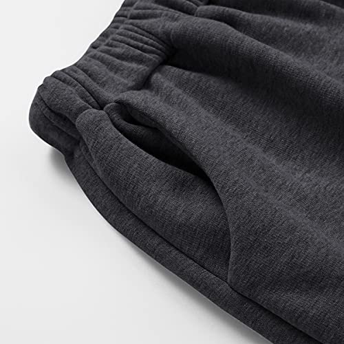 IDEALSANXUN Fleece Lined Long Skirts for Womens Elastic Waist Aline Warm Winter Skirts with Pockets3