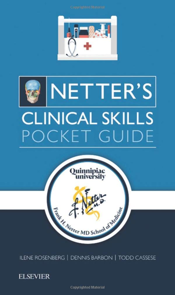 Netter's Clinical Skills: Pocket Guide (Netter Clinical Science)