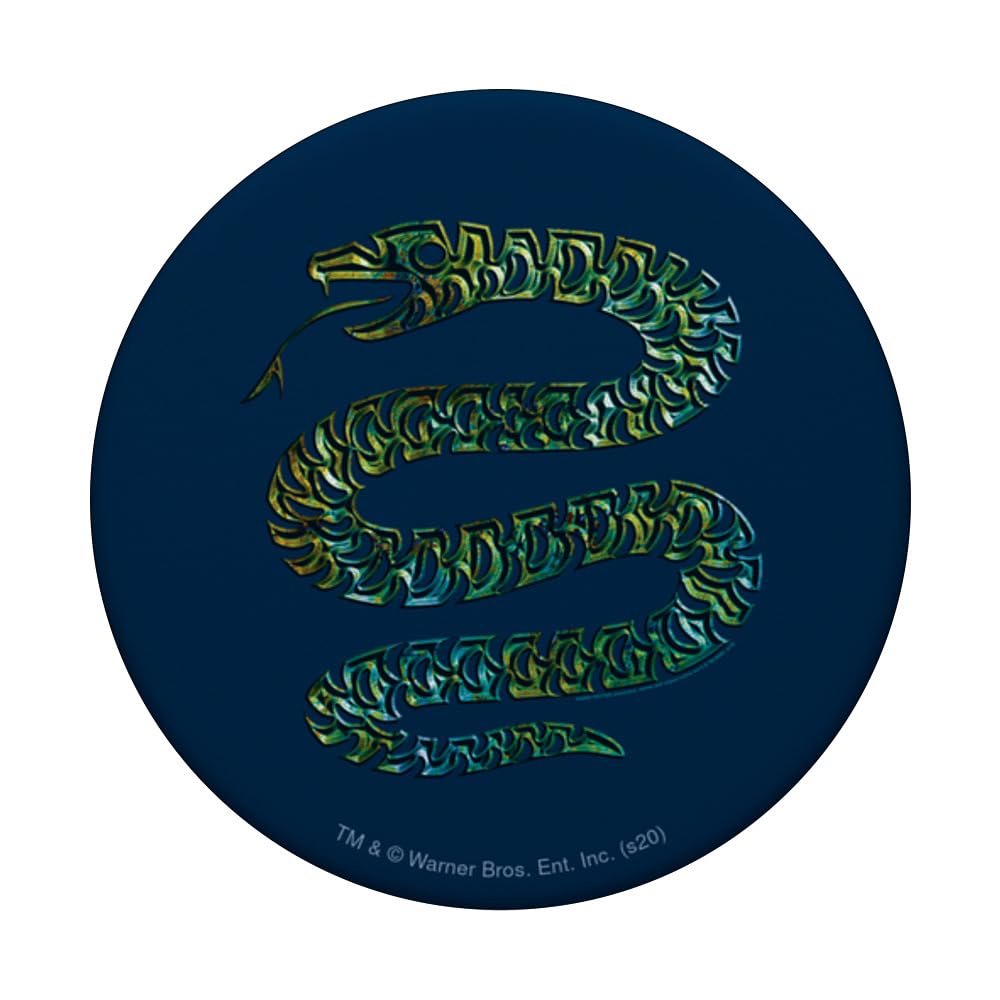 Harry Potter Slytherin Snake PopSockets Swappable PopGrip, Black - Image 3