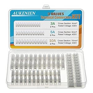 AUKENIEN Lüsterklemme 3 Werte Set