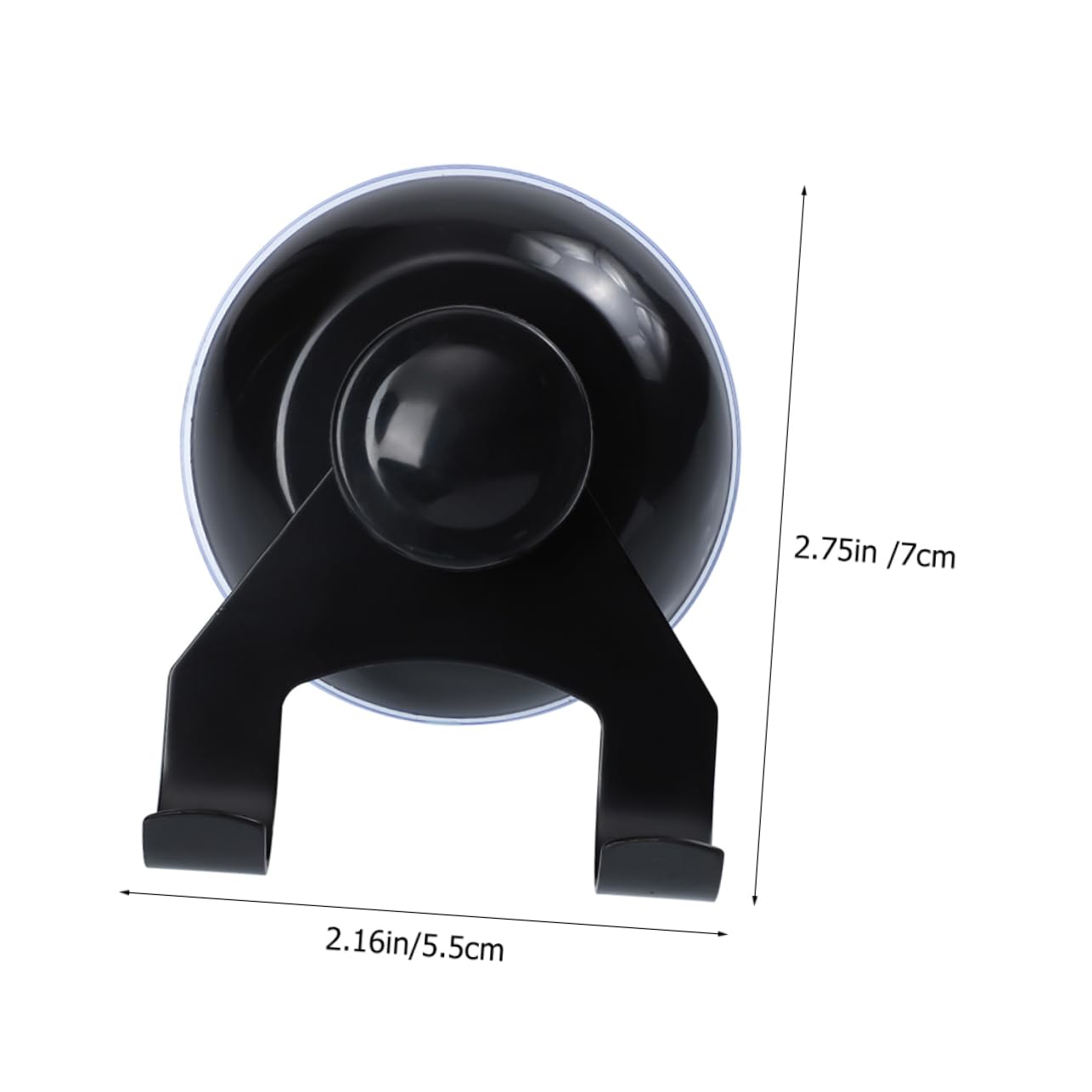 HOMSFOU 8piezas Ganchos De Ventosa De Inoxidable Para Baño y Cocina Soporta Hasta Fácil De Instalar y Reubicar Sin Daños Para Almacenamiento Paredes