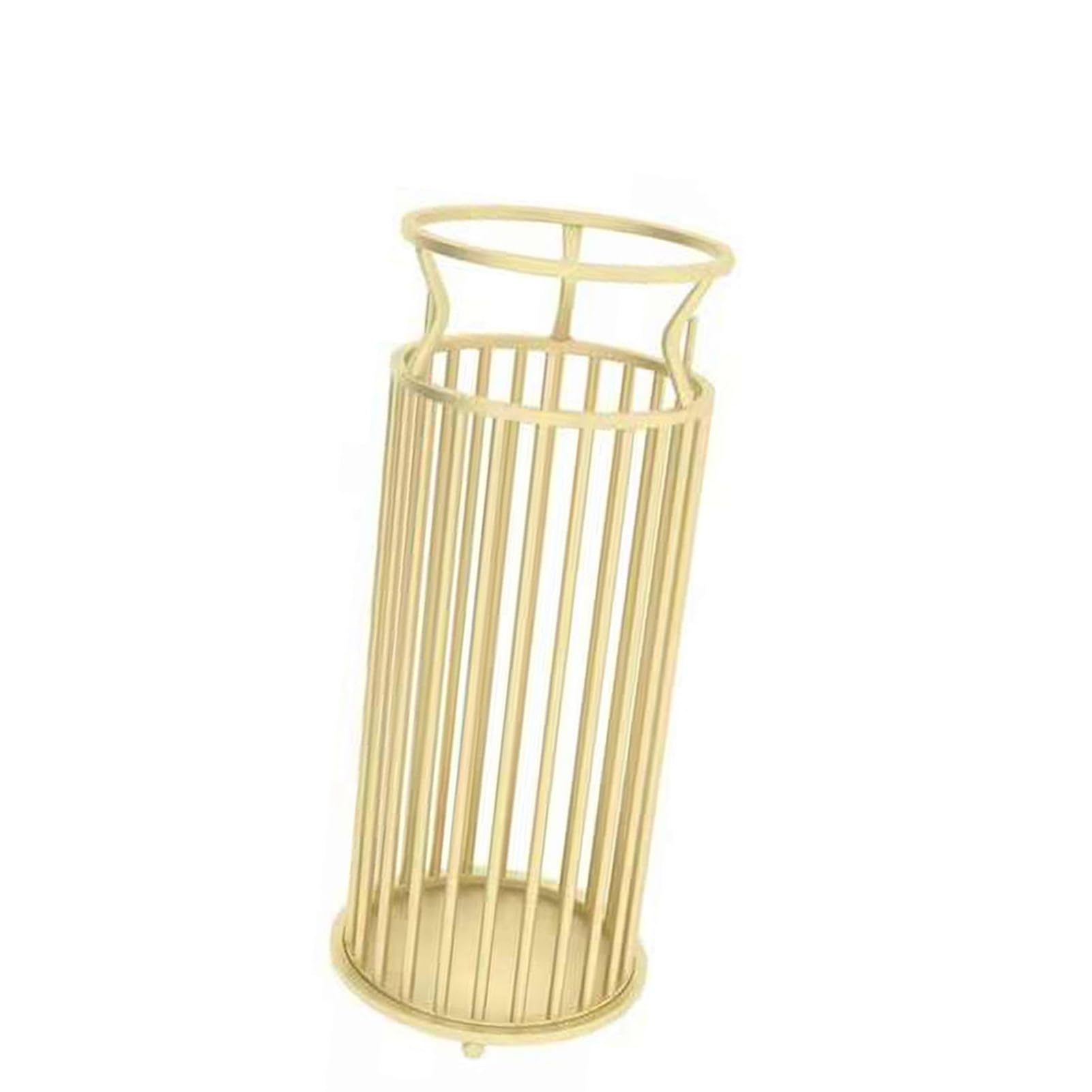WXPGFEQ Cylindrical Metal Umbrella Stand Rack, Umbrellas Holder Organizer with Drip Tray,for Hotel Hallway Entryway Office