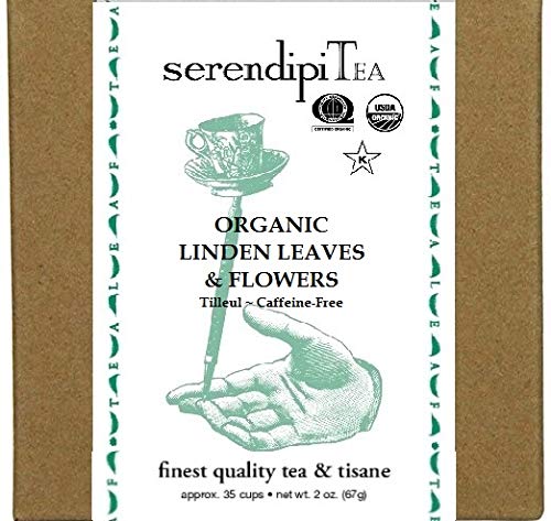 SerendipiTea Tilleuil, Linden Flowers & Tisane Tea, 2-Ounce Box