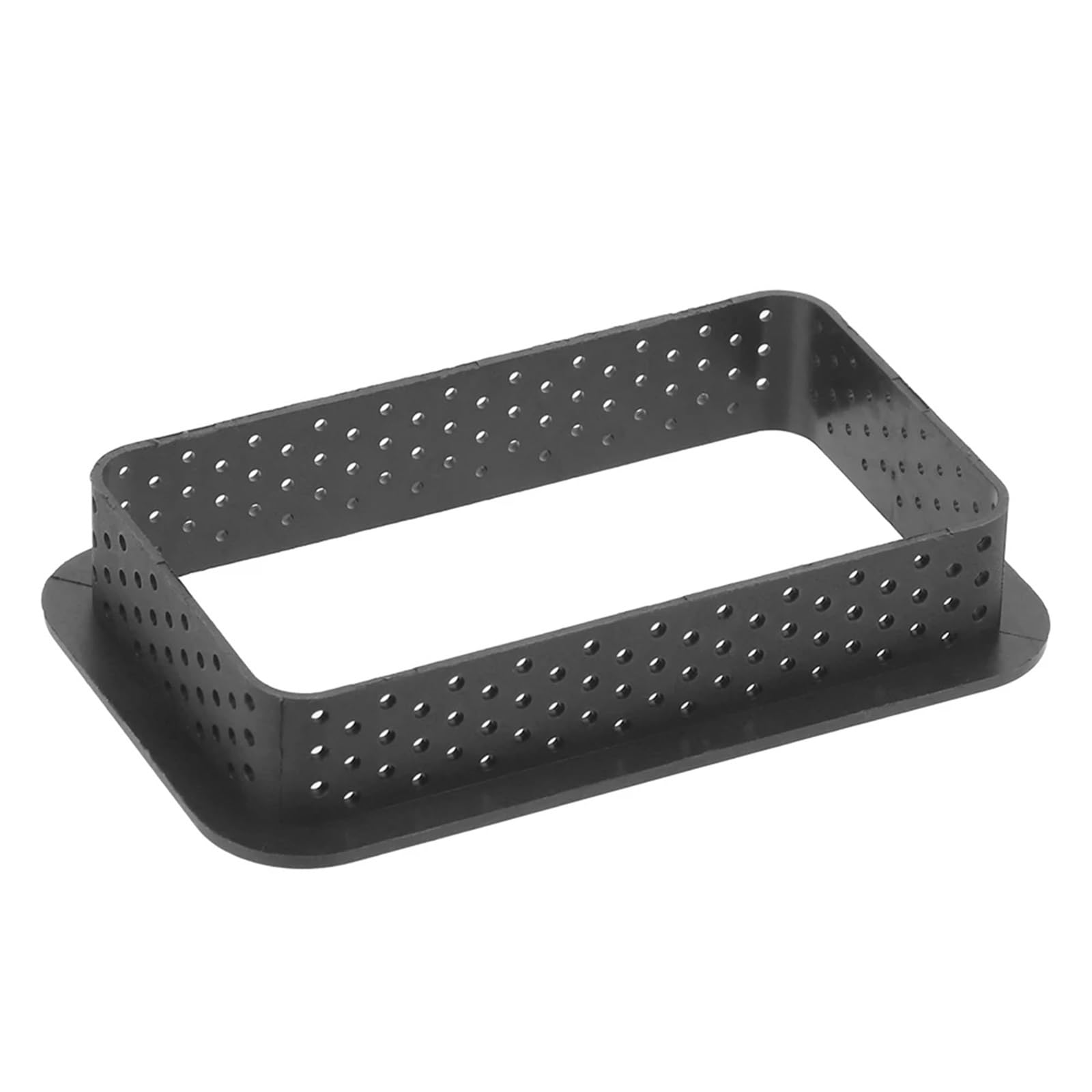 1PCS Kuchen Form Torte Ring Backform Dessert Backformen Cutter Runde Quadratische Perforierte Kreis für Torten Kuchen Schichttorten(Rectangle)