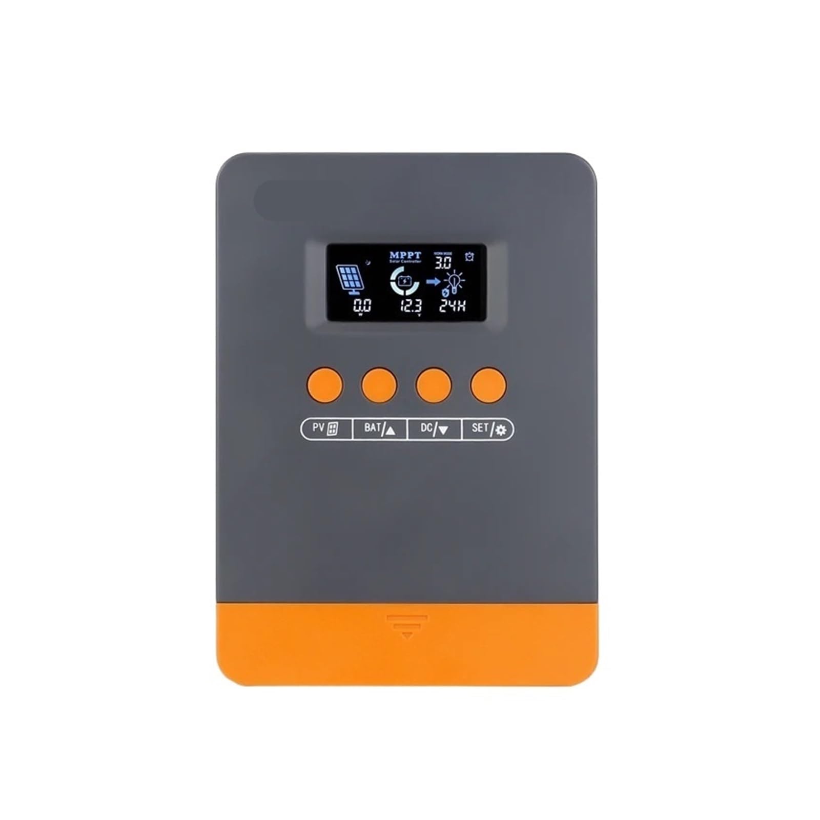 Regolatore di Carica Solare 45A 35A 25A 12V 24V | Regolatore del pannello solare Ingresso fotovoltaico massimo 100 V CC(MPPT 25A)