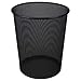 Clic-And-Get Papierkorb 19 l, schwarzer Metalldraht