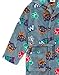 Paw Patrol Boys Hooded Bathrobe | Kids Chase All Over Print Dressing Gown in Blue | Cosy Fleece Loungewear 3D Ears Bathrobe