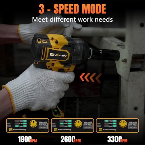 VOVRELY 480 Ft-lbs 3-in-1 Wrench