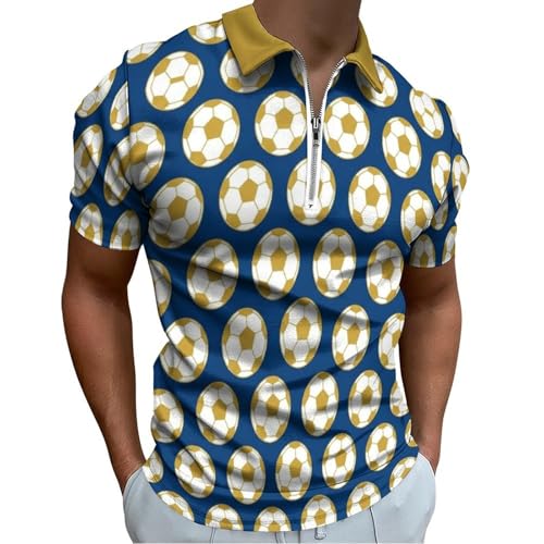 Polo homme football minimaliste confortable et élégant pour le bureau