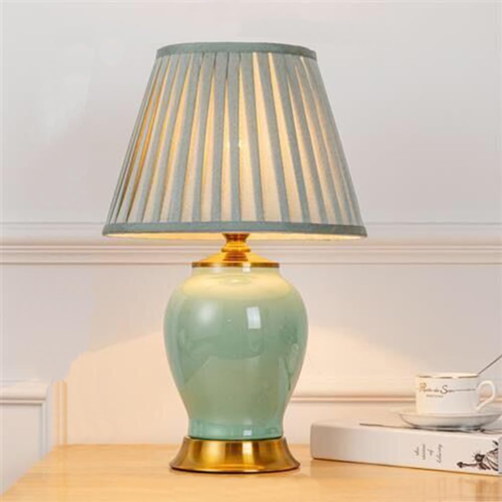 Khukhu Style 37 Contemporary Ceramics Table Lamp Creativity Bedside Desk Lamp
