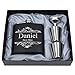 Customized Flask Set- Personalized Hip Flasks, Husband Gift- Stainless Steel with Leather Flask Gifts For Men, Wedding Favor Customized Wedding, Boyfriend Man Hip Gift Set (Customized)