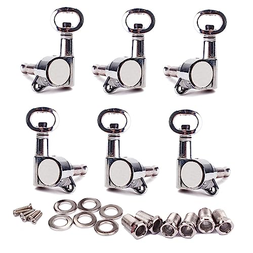 SUPVOX Guitar Tuning Pegs Machine Heads Electric Guitar Tuners with Washers Screws Compatible with