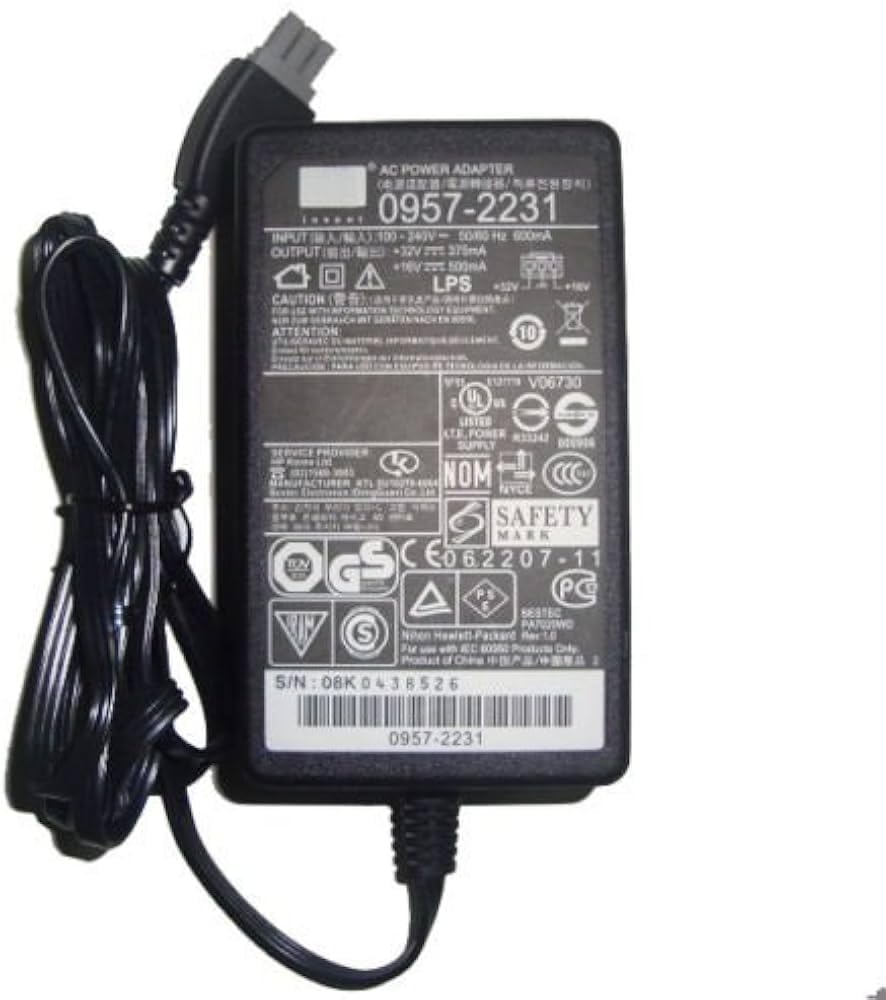 generic AC Adapter for DeskJet F2120 F2200 Printer Power Supply Adapter (32V/16V-picture-17