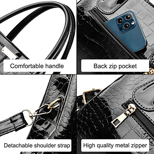 Bolso y Cartera XingChen para Mujer Cuero Patente miniatura 7