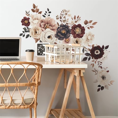 Vinilo Decorativo Floral Peonía Sacinora Rollo miniatura 3