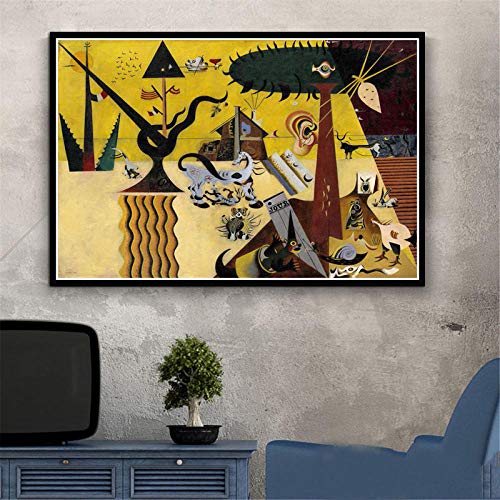 YWOHP Pinturas Famosas, Carteles e Impresiones abstractas, Cuadros de Pintura en la...