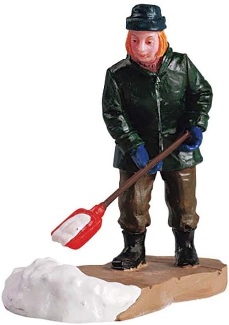 Lemax Christmas Village Clearing A Path - 52049