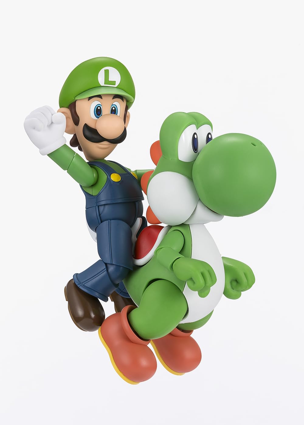 TAMASHII NATIONS Super Mario - Yoshi S.H.Figuarts figurka | Super Mario 12,7 cm figurka akcji S.H. Figuarts - Yoshi Reissue